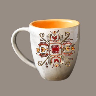 Bulgarian embroidery 1 mug bell