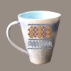 Bulgarian embroidery 8 - cone mug