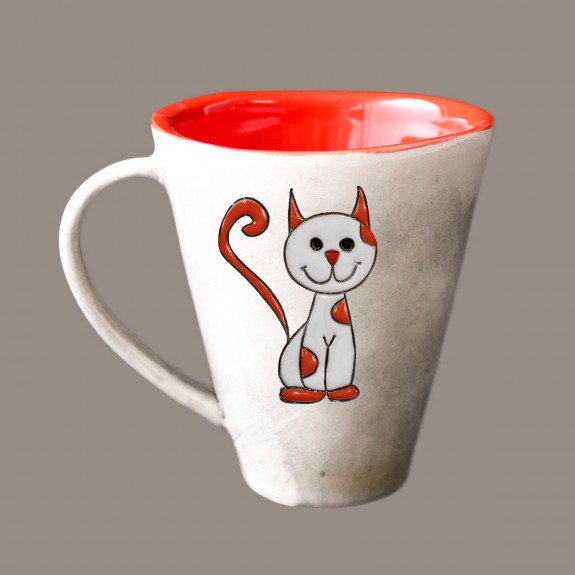 Cat model 7 cone mug Cat model 7 cone mug