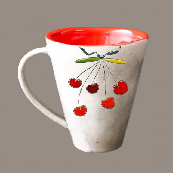 Cherries - Cone Mug Cherries - Cone Mug