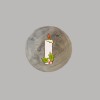 Christmas candle plate size S