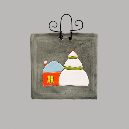 Christmas house mural size S Christmas house mural size S