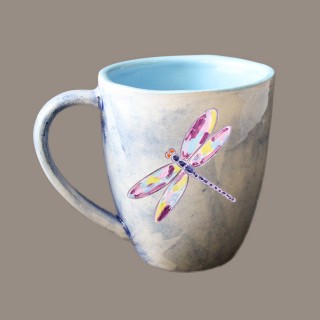 Dragonfly mug bell