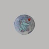 Elephant in love plate size S