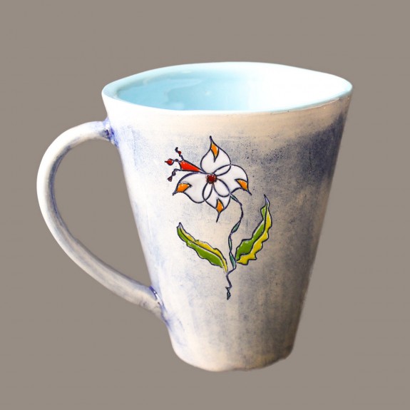 Flower model 3 - cone mug Flower model 3 - cone mug