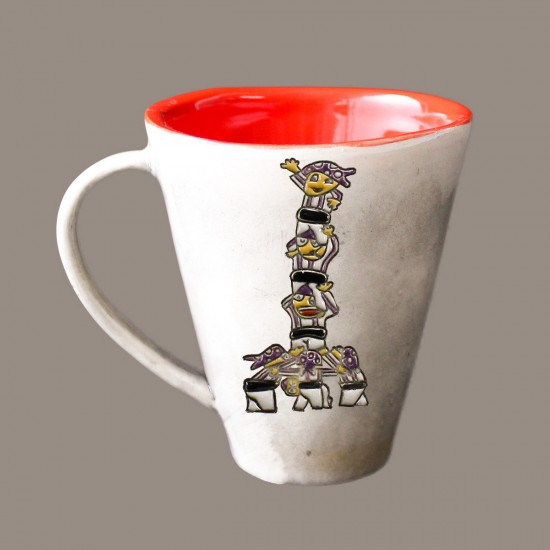 Human tower 2 - cone mug Human tower 2 - cone mug