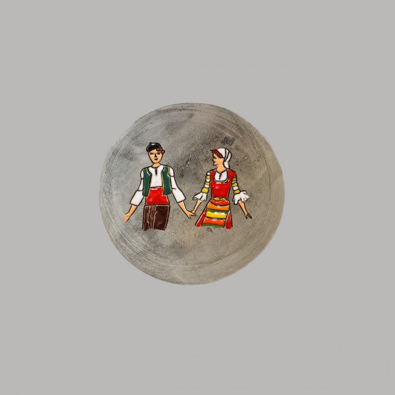 Maiden and swain plate size S