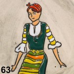 Maiden with green garb