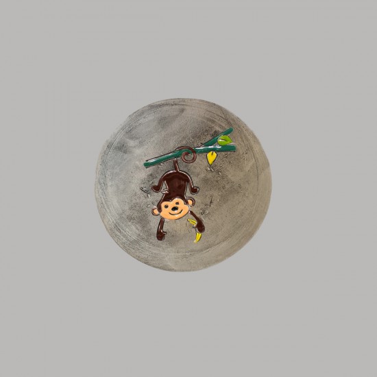 Monkey plate size S Monkey plate size S