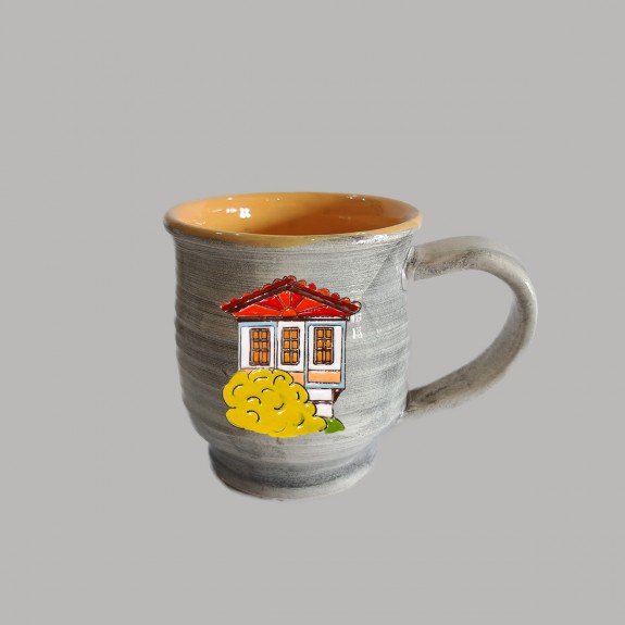 Old Bulgarian house 3 coffee cup