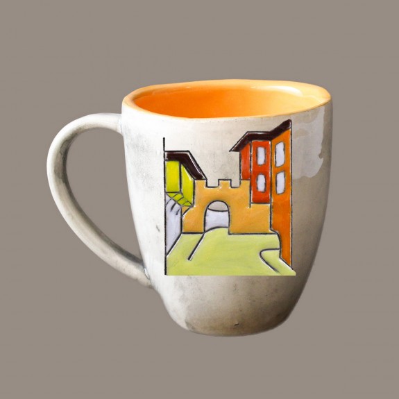 Old Bulgarian house 5 mug bell