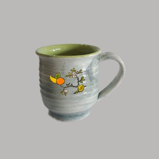 Orange tree branch 1 coffee cup Orange tree branch 1 coffee cup
