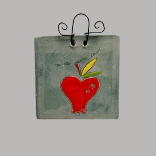 Red apple mural size S Red apple mural size S
