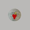 Red apple plate size S Red apple plate size S