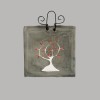 Red leaves tree mural size S