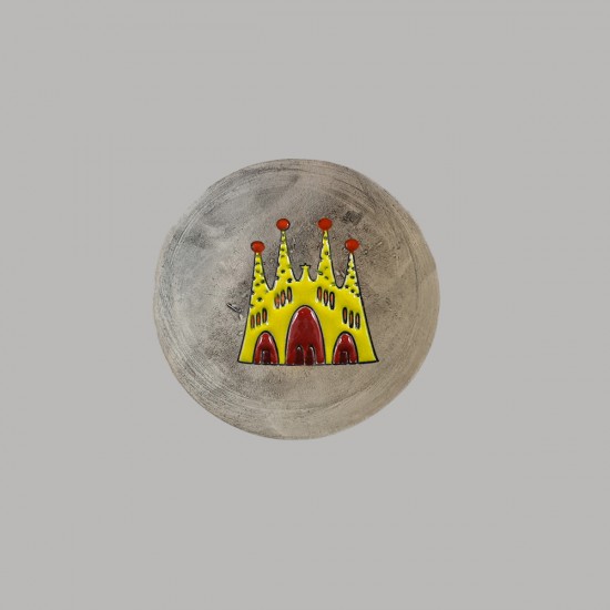 Sagrada familia 1 plate size S Sagrada familia 1 plate size S