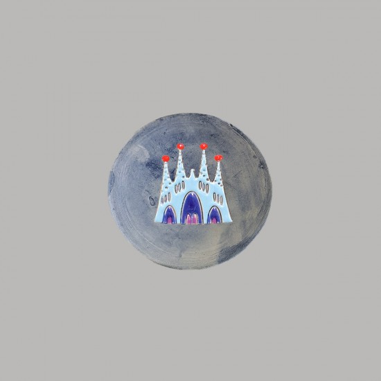Sagrada familia 2 plate size S Sagrada familia 2 plate size S
