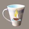 Sailboat 4 - cone mug Sailboat 4 - cone mug