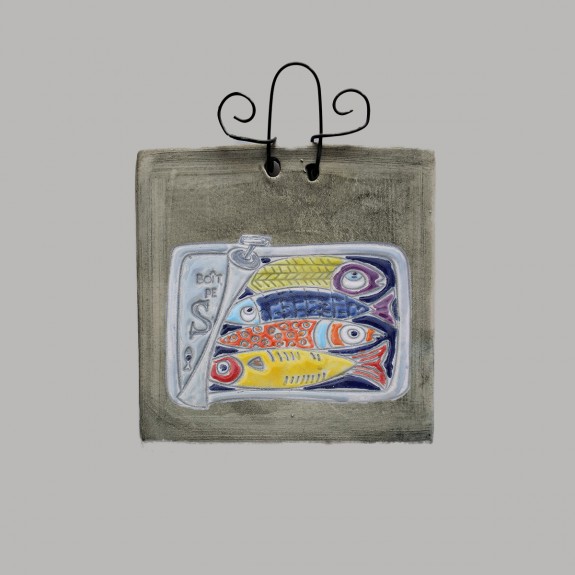 Sardines mural size S Sardines mural size S