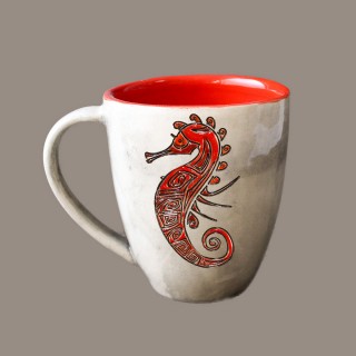 Sea horse - mug bell