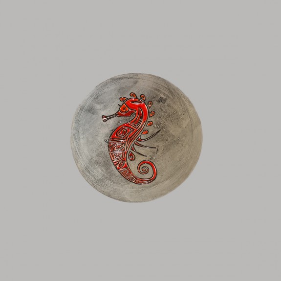 Sea horse plate size S