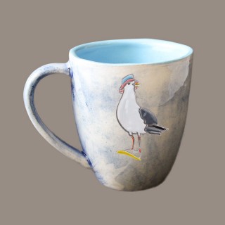 Seagull mug bell