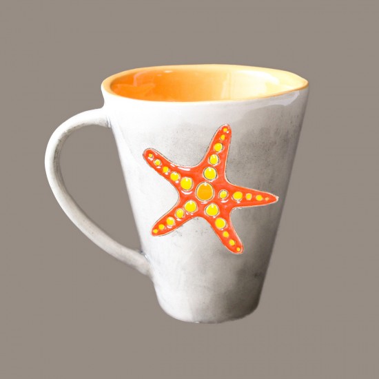 Starfish - cone mug