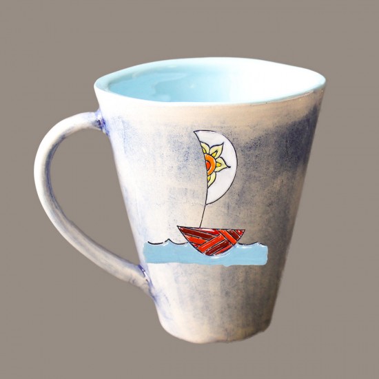 The Boat 1 - cone mug