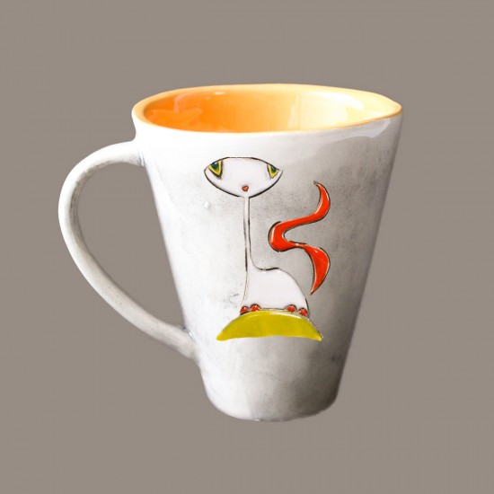 The Cat - cone mug model 1