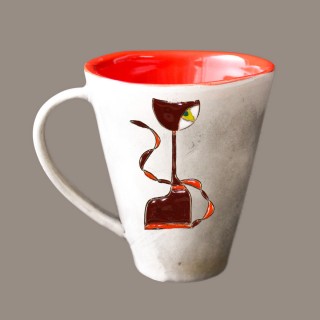 The Cat model 3 - cone mug The Cat model 3 - cone mug