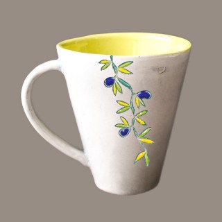 The Olive Branch - cone mug The Olive Branch - ceramic mug Cups