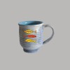 Three fish coffee cup