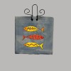 Three fish mural size S