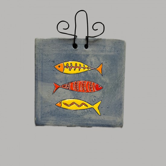 Three fish mural size S