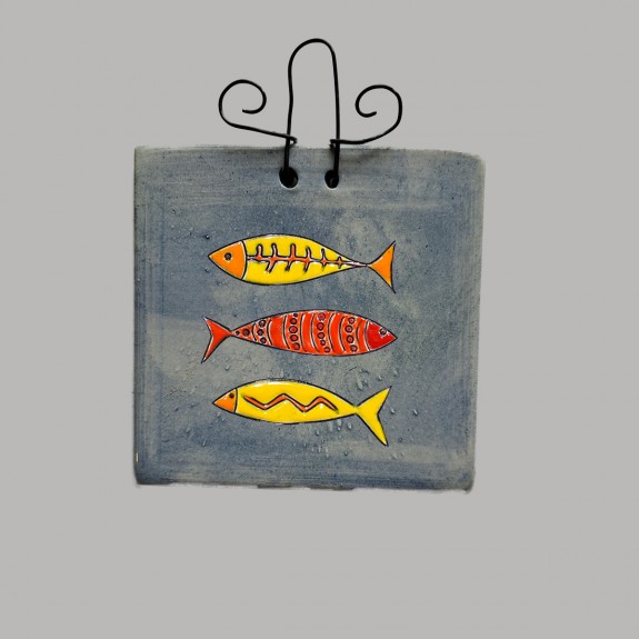 Three fish mural size S