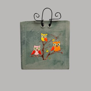 Three owls mural size S Three owls mural size S