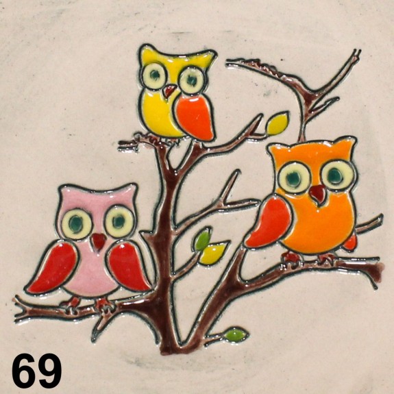 Three owls.