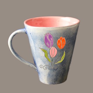 Tulips - cone mug Tulips - cone mug