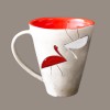 Two Birds - cone mug