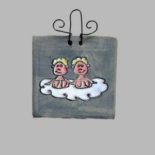 Зодия близнаци пано размер S