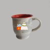Коледна къща  чаша за кафе