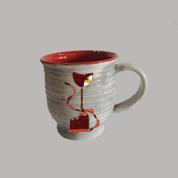 Котка 3 чаша за кафе